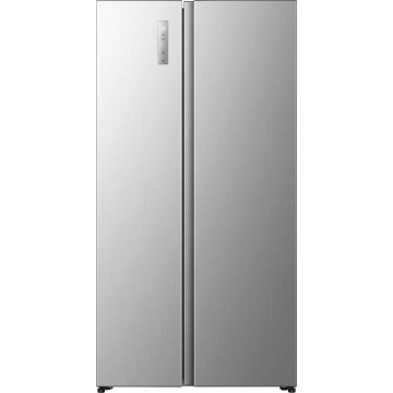 Hisense Ψυγείο Ντουλάπα 544lt Total NoFrost Υ178.6xΠ91.1xΒ61.5εκ. Inox RS3P558NEIE